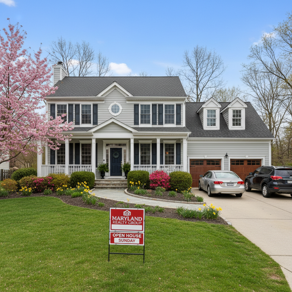 divorce home sale Maryland