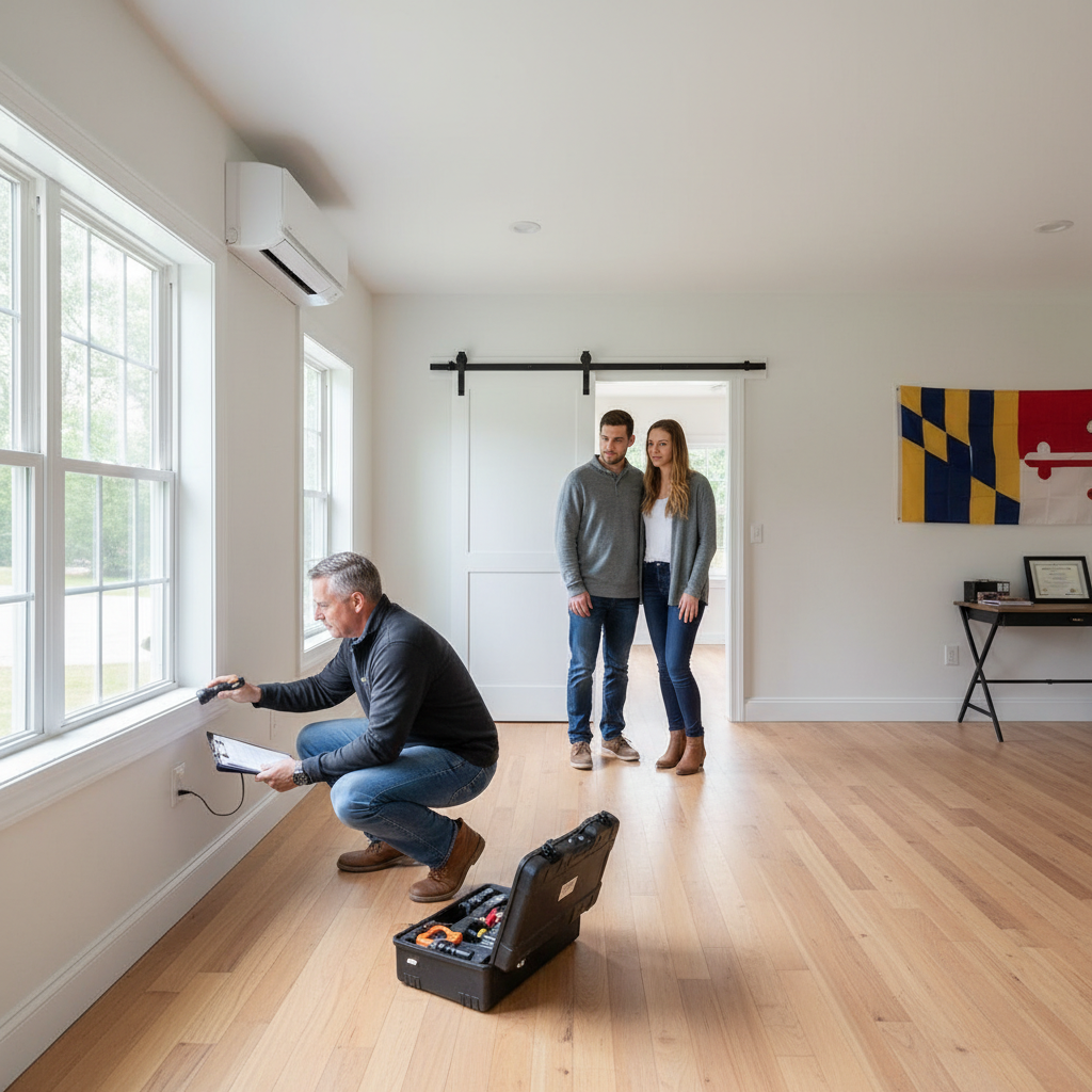 unpermitted addition Maryland home buyer lender