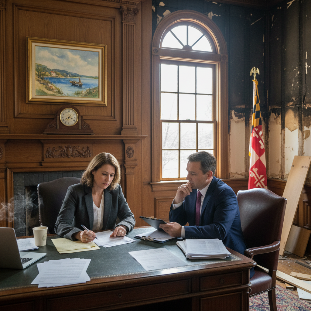 Potomac Home Buyers, DC MD VA Fastest Home Buyer Navigating Fire Damage Insurance Claims Before Selling in Maryland