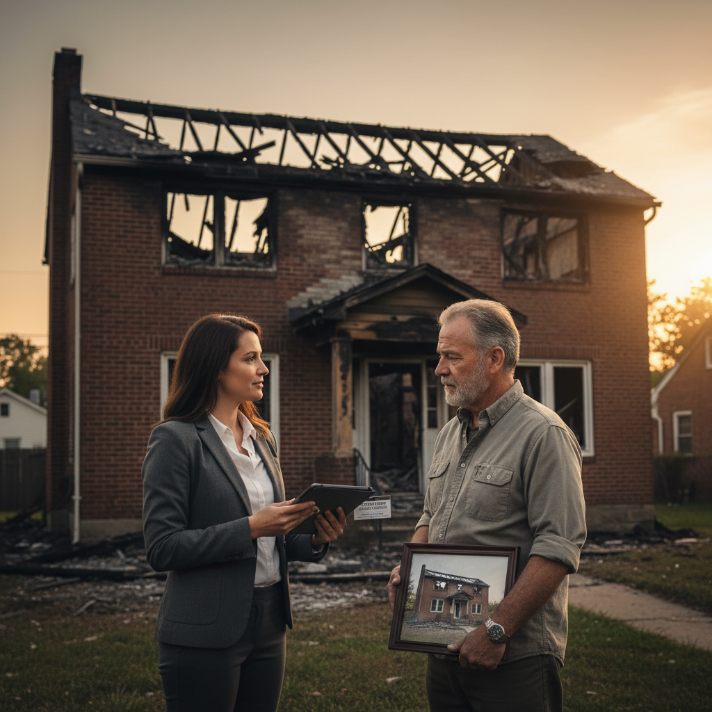 Potomac Home Buyers, DC MD VA Fastest Home Buyer Sell Your Fire-Damaged House in Maryland for Cash – No Repairs